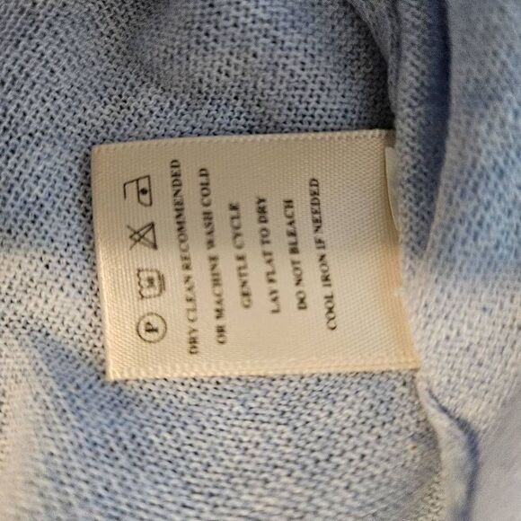 Aventura womens sweater, light blue cardigan.  XL NWT. #893 - Picture 5 of 5